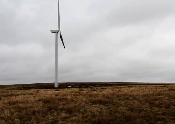 New wind turbines at Coal Clough off Bacup Road, Todmorden.