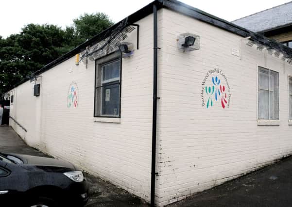 NOT HAPPY: People at Burnley Wood Community Centre which is to be demoliShed.
Photo Ben Parsons