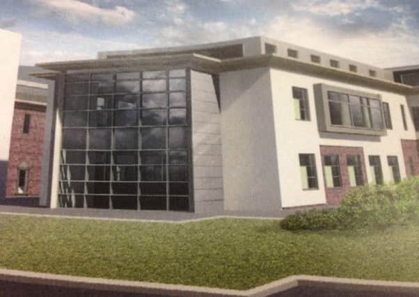 The proposed new £5m. surgical unit at Burnley General Hospital (s)