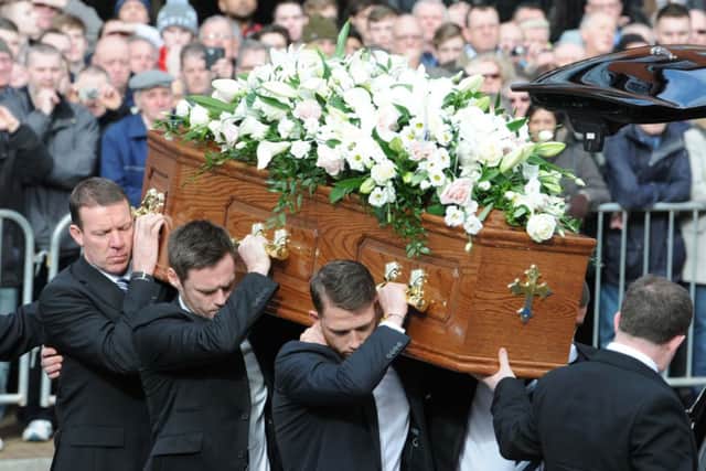 Photo Ian Robinson
The funeral of Preston North End and England legend, Sir Tom Finney, at Preston Minster