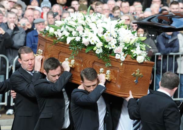 Photo Ian Robinson
The funeral of Preston North End and England legend, Sir Tom Finney, at Preston Minster