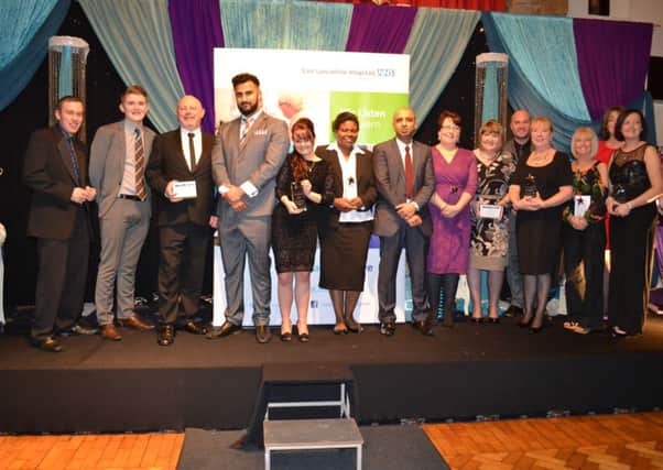 NHS East Lancashire staff awarded. (S)