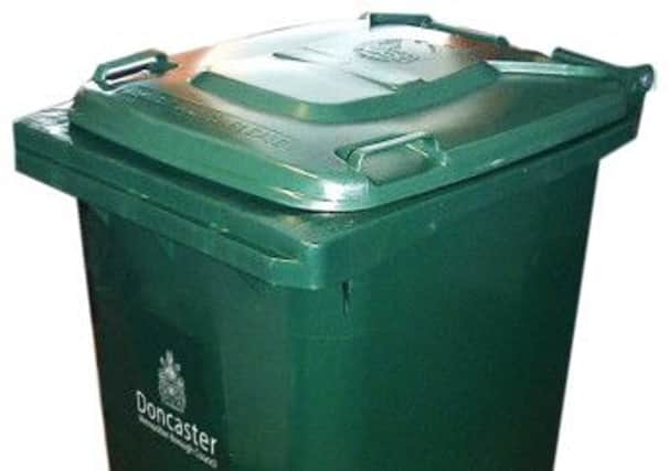 A green bin