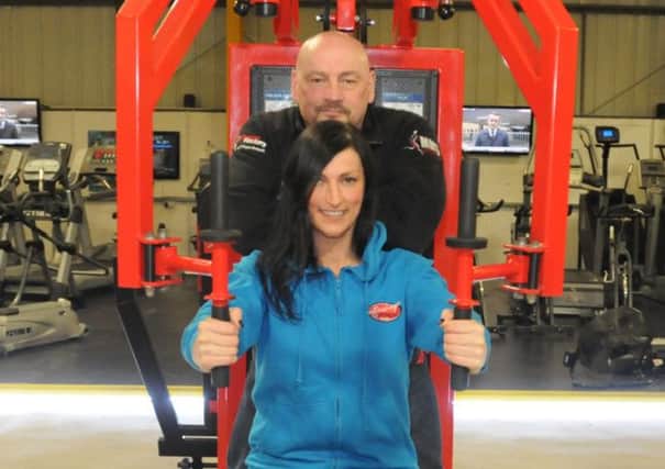 Michael Coupe from the Fitness Factory and Margaret Duckworth from Intershape Fitness team up to relaunch the Mr Pennine competition.