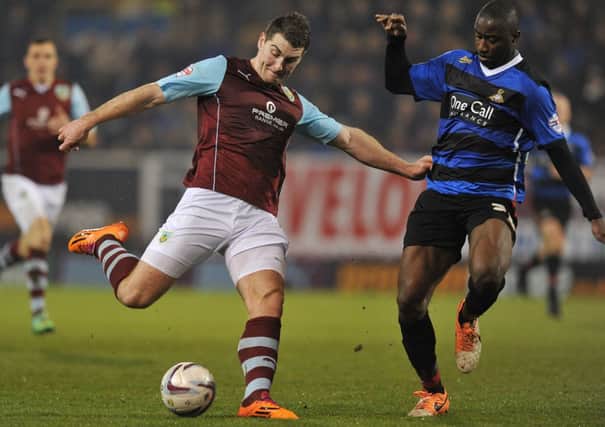 In form: Striker Sam Vokes claimed his 21st goal of the season against Doncaster Rovers on Tuesday night