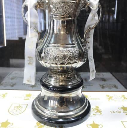 The FA Cup that Burnley won 1914.