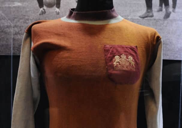 Original strip: One of the shirts were in the 1914 FA Cup final