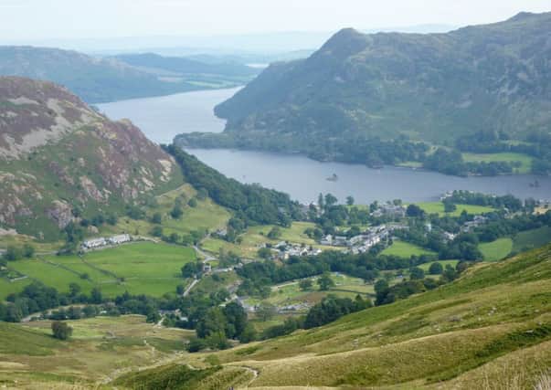 A view of Glenridding and Ullswater in the Lake District National Park. Photo: Anna Gowthorpe/PA Wire