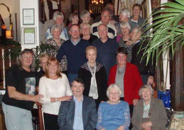 Ribblesdale School reunion held at The Empoirum in Clitheroe, with guests who had flown in from Australia to meet old classmates. (s)