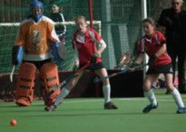 Harriet Ashworth pictured in action