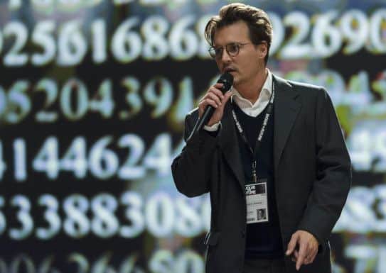 Undated Film Still Handout from Transcendence. Pictured: JOHNNY DEPP as Will Caster. See PA Feature FILM Film Reviews. Picture credit should read: PA Photo/Entertainment Film. WARNING: This picture must only be used to accompany PA Feature FILM Film Reviews.