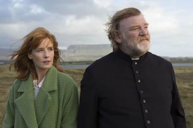 Undated Film Still Handout from Calvary. Pictured: Kelly Reilly and Brendan Gleeson. See PA Feature FILM Film Reviews. Picture credit should read: PA Photo/UPI Media WARNING: This picture must only be used to accompany PA Feature FILM Film Reviews.