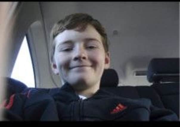 Robbie Williamson (11) who died after falling into the canal in Burnley (s)