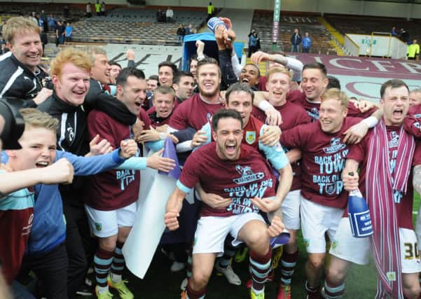 Burnley:promoted