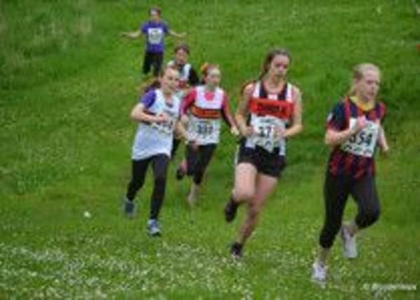 Participants in the Hameldon Hill Fell Race