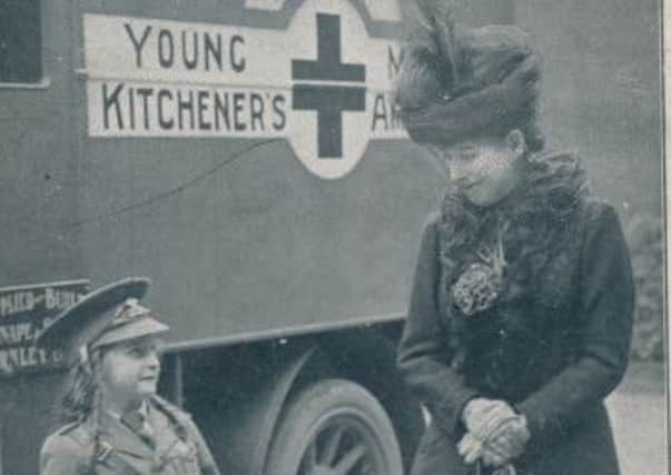 Young Kitchener meets Queen Alexandra