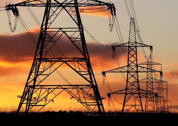 electricity pylons. Photo: Andrew Milligan/PA Wire