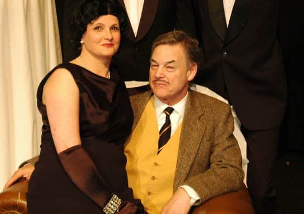 COMEDY: Andrea Cawley and Steve Cooke of The Garrick's "39 Steps". (S)