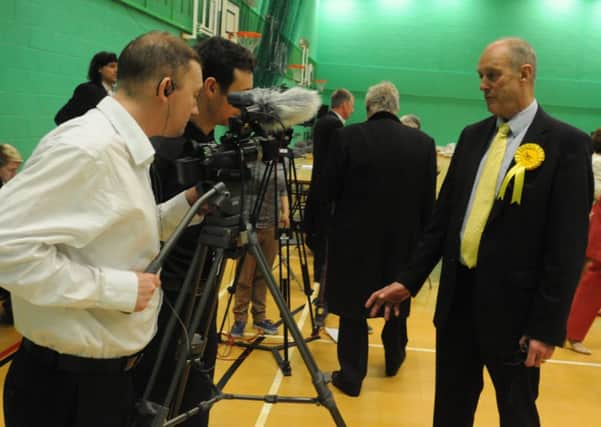 Burnley MP and Deerplay ward councillor Gordon Birtwistle talks to the Burnley Express after the election count.