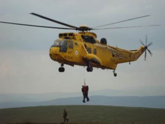 On manoeuvres: mountain rescue and RAF joint operation
