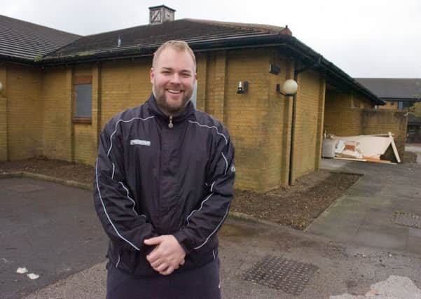 David Hankinson who is transforming the former Little Chef restaurant into a gourmet burger takeaway.