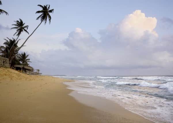 Sri Lanka 
beach
