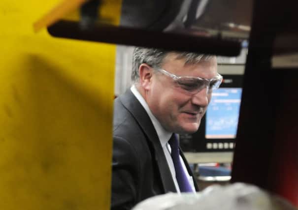 MP Ed Balls pays a visit to Ferguson Engineering in Nelson