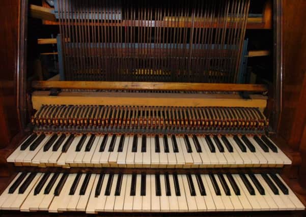The remains of the Padiham Road Methodist Church organ which has been dismantled after being sold on ebay.