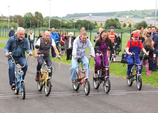 A Choppers race at the newly launche Steven Burke Sports Hub