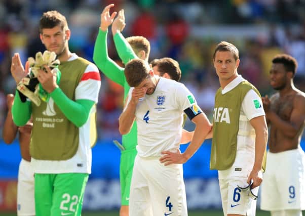 Steven Gerrard feels the pain of England's exit from the World Cup