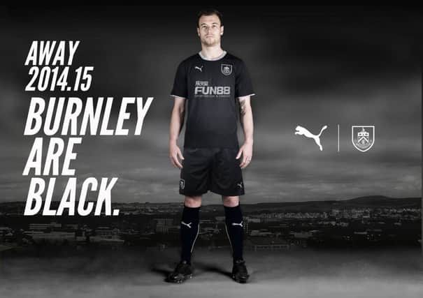 Burnley will be playing in black away from Turf Moor next season