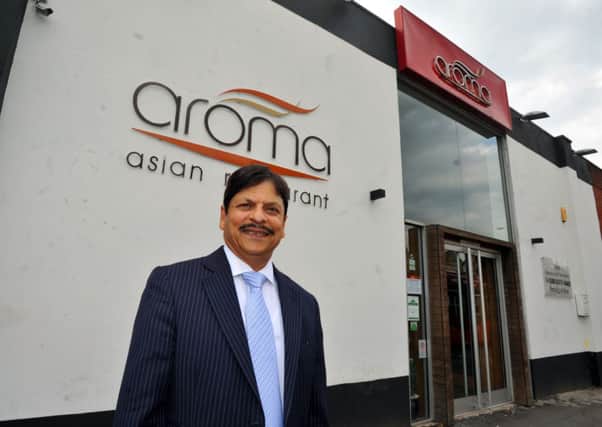 Abdul Majeed, owner of Aroma Asian restaurant, Burnley.