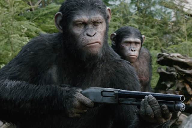 Film Still from Dawn Of The Planet Of The Apes. See PA Feature FILM Film Reviews. Picture credit should read: PA Photo/Fox UK. WARNING: This picture must only be used to accompany PA Feature FILM Film Reviews.