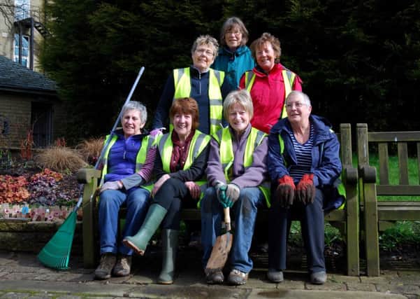 DEDICATED GROUP: The Colne In Bloom team. Picture: Naz Alam (S)