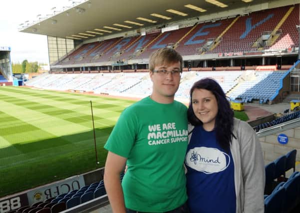 Jonathan Gaukroger and Emma Duffy are walking the 196 miles to Wembley Stadium for charities MacMillan and MIND