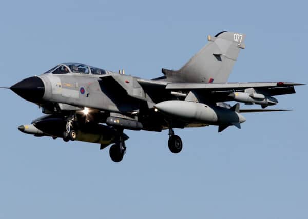 An RAF Tornado. Photo: Chris Radburn/PA Wire