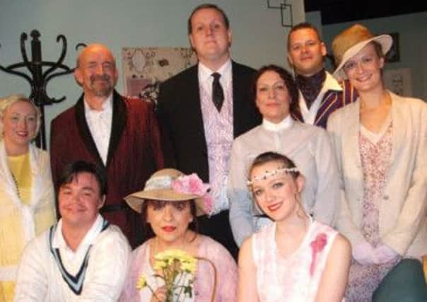 The cast of Hay Fever