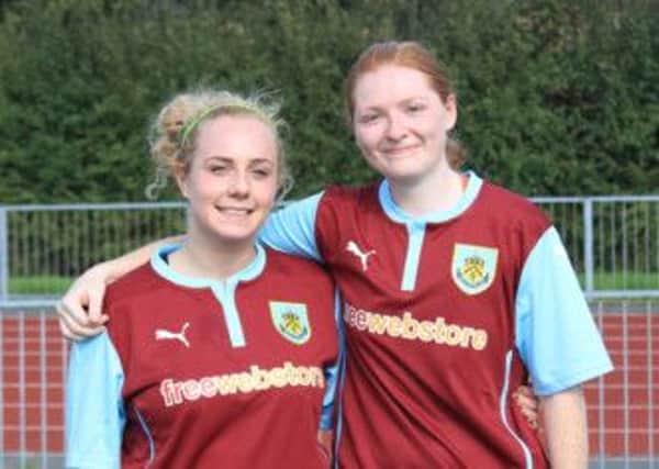 On target: Emily Wilkinson and Becky Hayton