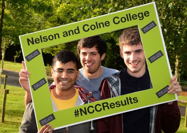 Nelson & Colne College students celebrate their A-Level results