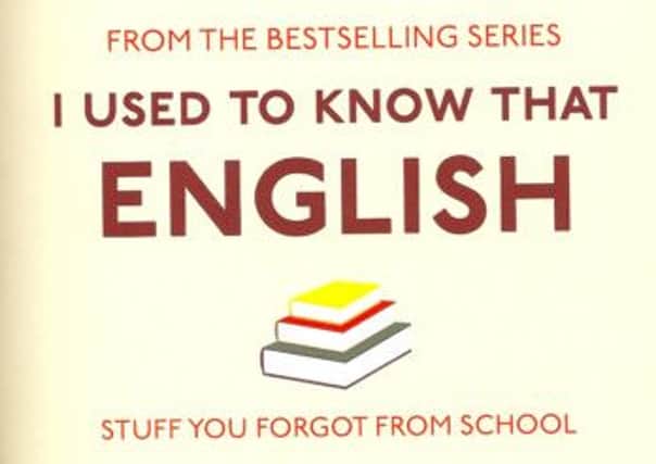 I Used to Know That English, by Chris Waring