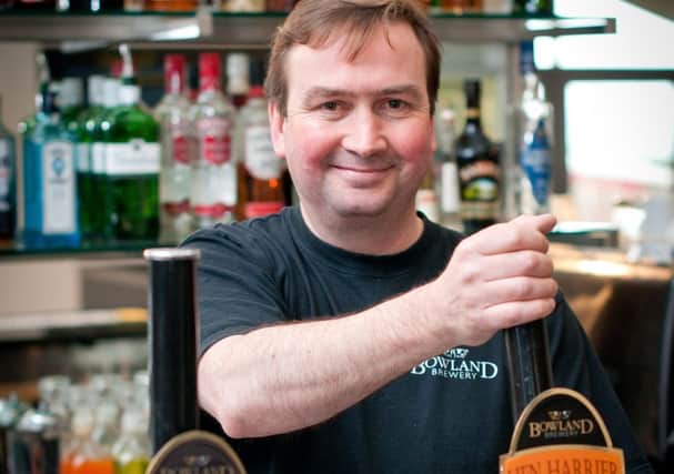 Richard Baker, owner of Bowland Brewery