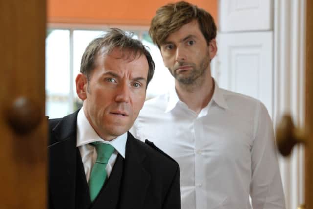 Undated Film Still Handout from What We Did On Our Holidays. Pictured: ( l-r) Ben Miller, David Tennant. See PA Feature FILM Film Reviews. Picture credit should read: PA Photo/Lionsgate. WARNING: This picture must only be used to accompany PA Feature FILM Film Reviews.