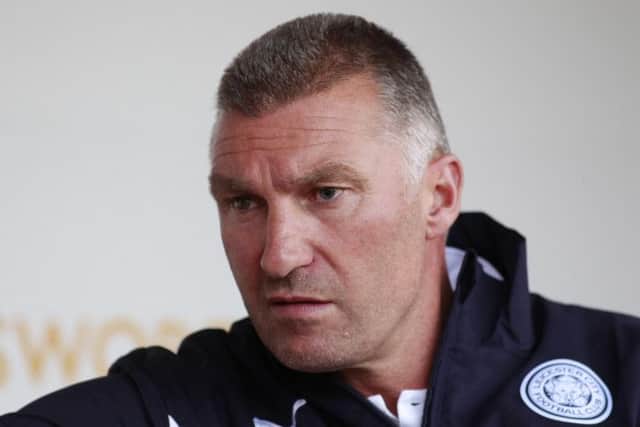 Leicester City manager Nigel Pearson -Pic by: Richard Parkes