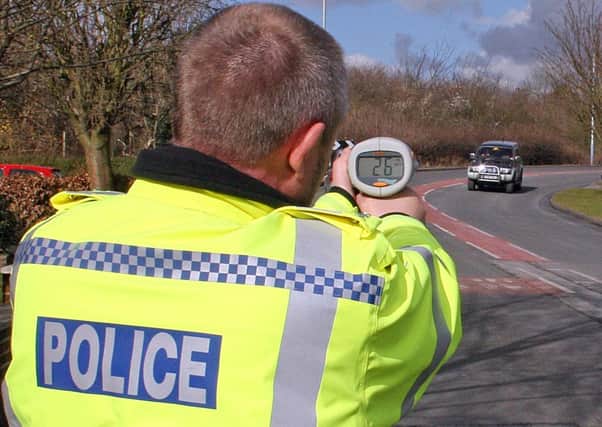 Police have been monitoring the speed of road users