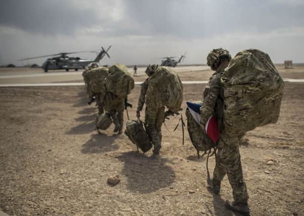 Our troops leaving Afghanistan