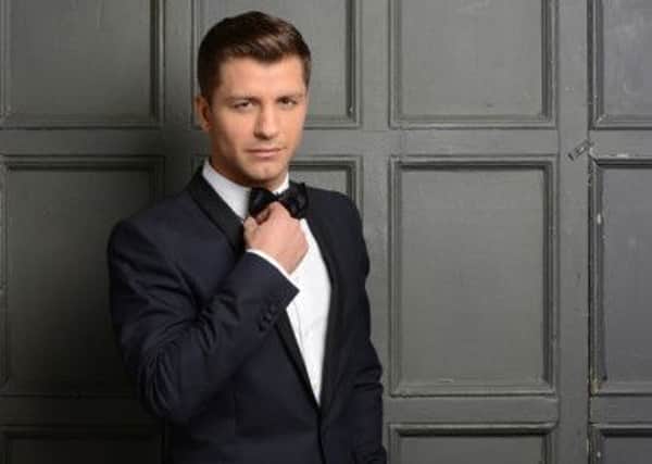 Strictly Come Dancing's Pasha Kovalev is returning to the Muni in Colne. (S)