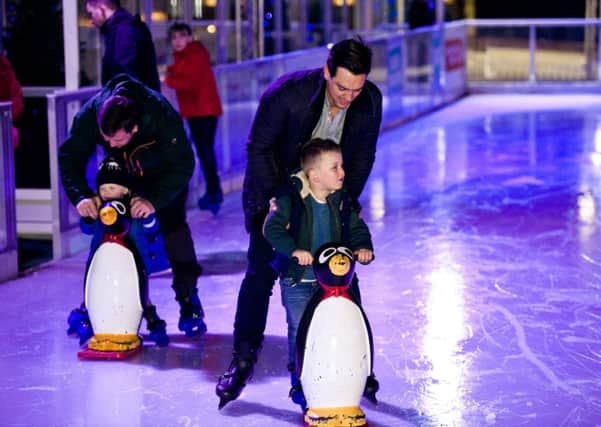 You can take to the ice with the kids