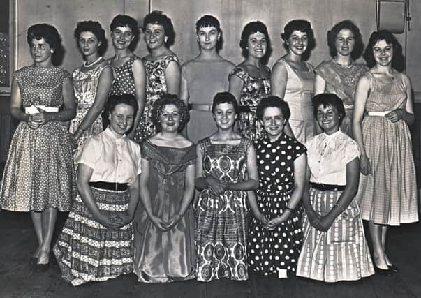 BEAUTY PAGEANT: Colne Carnival Queen entries, 1959. (S)