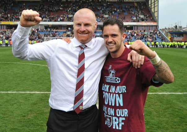 Double award: Sean Dyche and Danny Ings