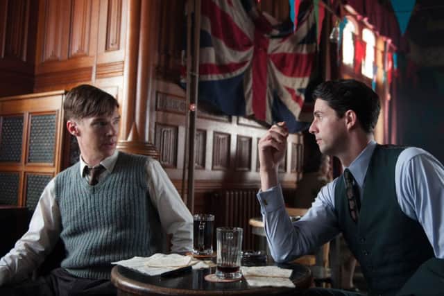 Undated Film Still Handout from The Imitation Game. Pictured: Benedict Cumberbatch as Alan Turing and Matthew Goode as Hugh Alexander. See PA Feature FILM Cumberbatch. Picture credit should read: PA Photo/Handout/Studio Canal. WARNING: This picture must only be used to accompany PA Feature FILM Cumberbatch.